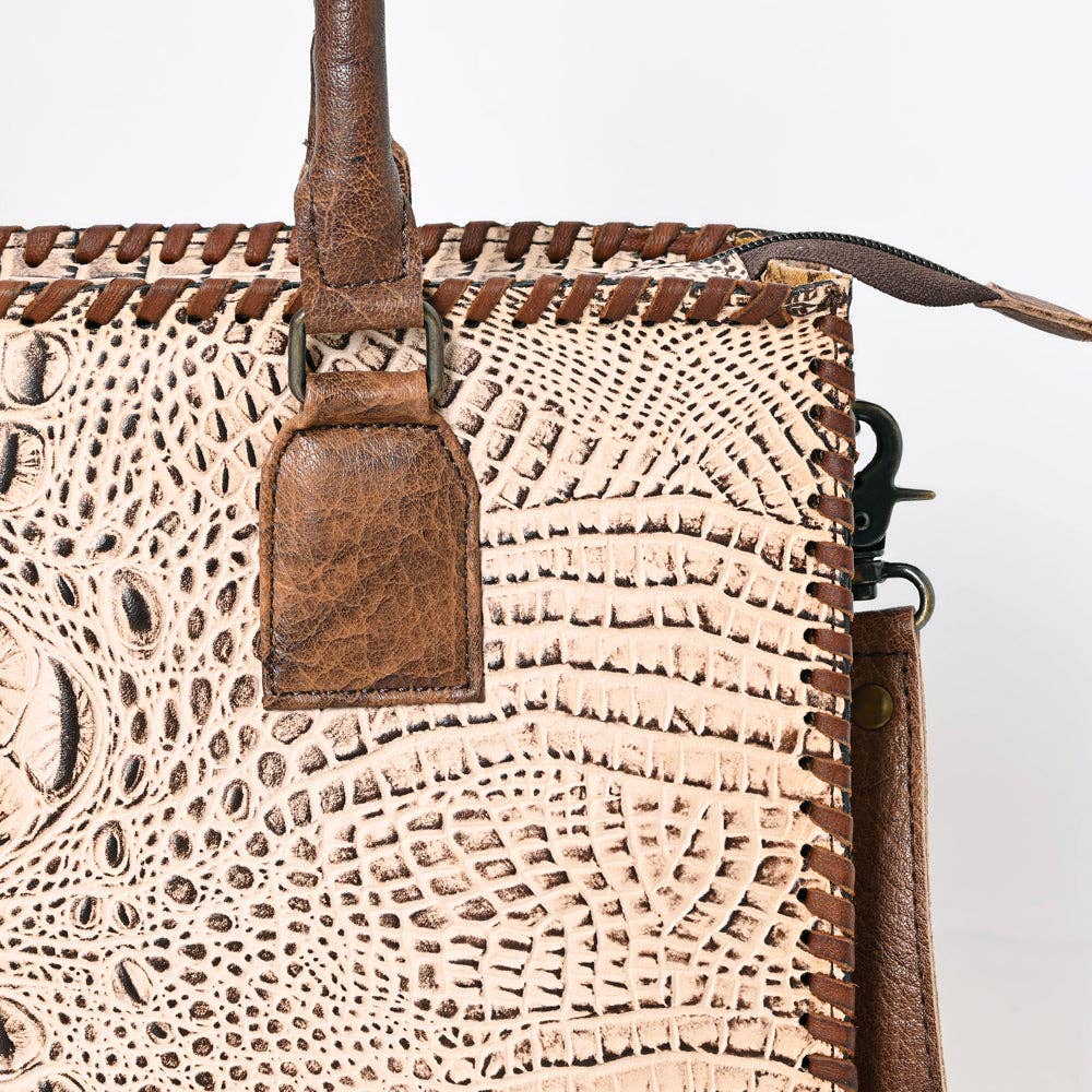 LC-ADBG1026 Tote Genuine Western Leather Women Bag