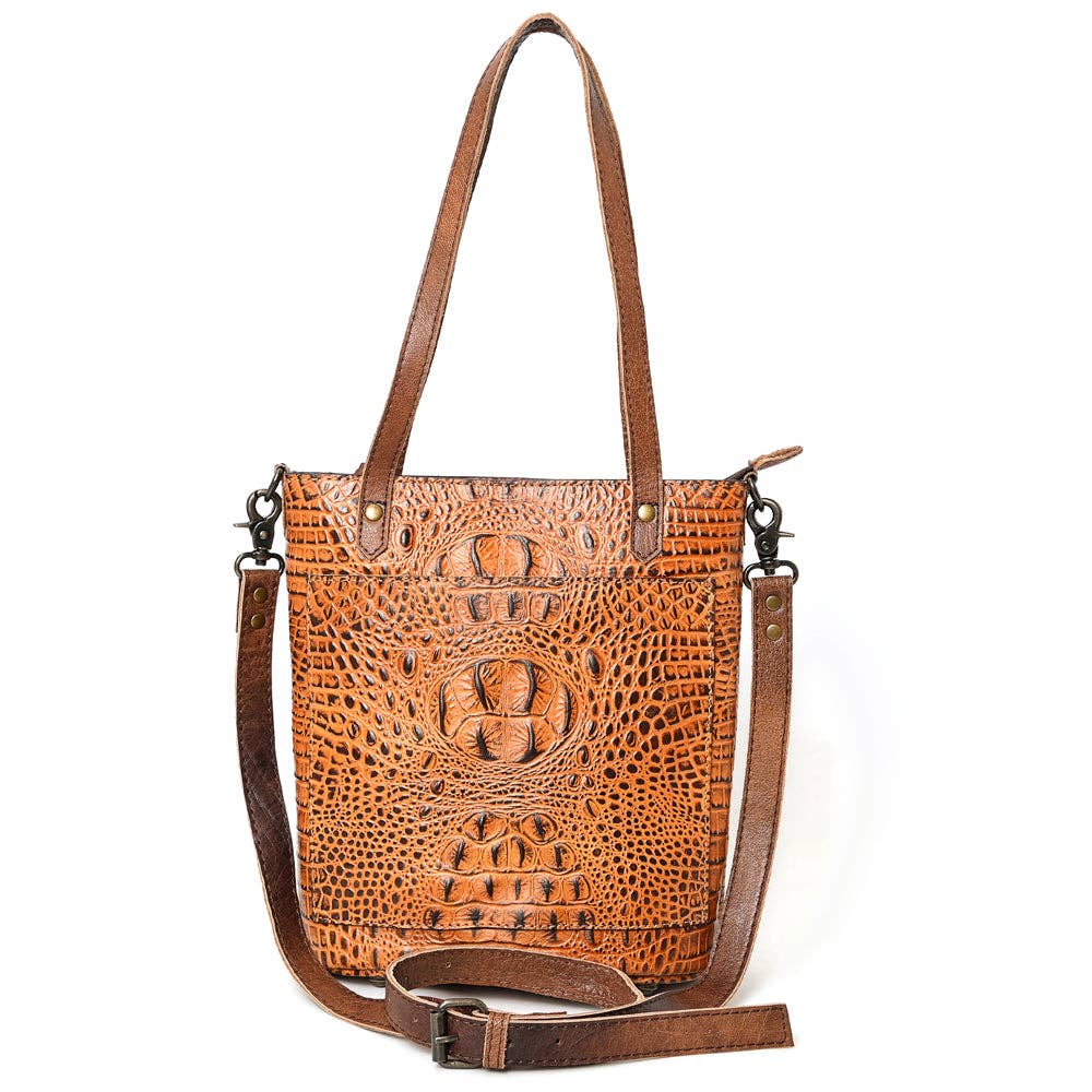 LC-ADBG960 Tote Genuine Western Leather Women Bag