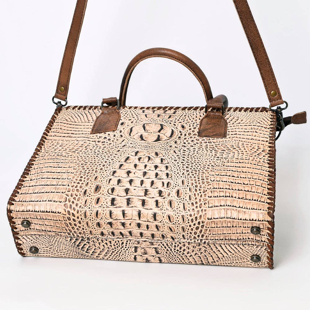 LC-ADBG1026 Tote Genuine Western Leather Women Bag