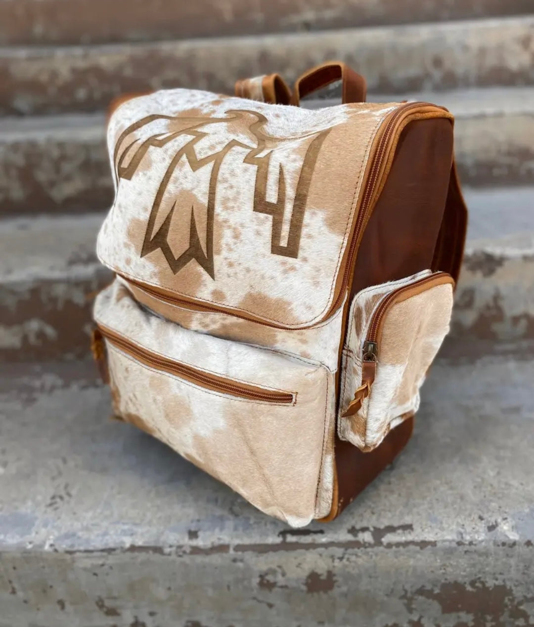 Thunderbird Leather & Cowhide Backpack