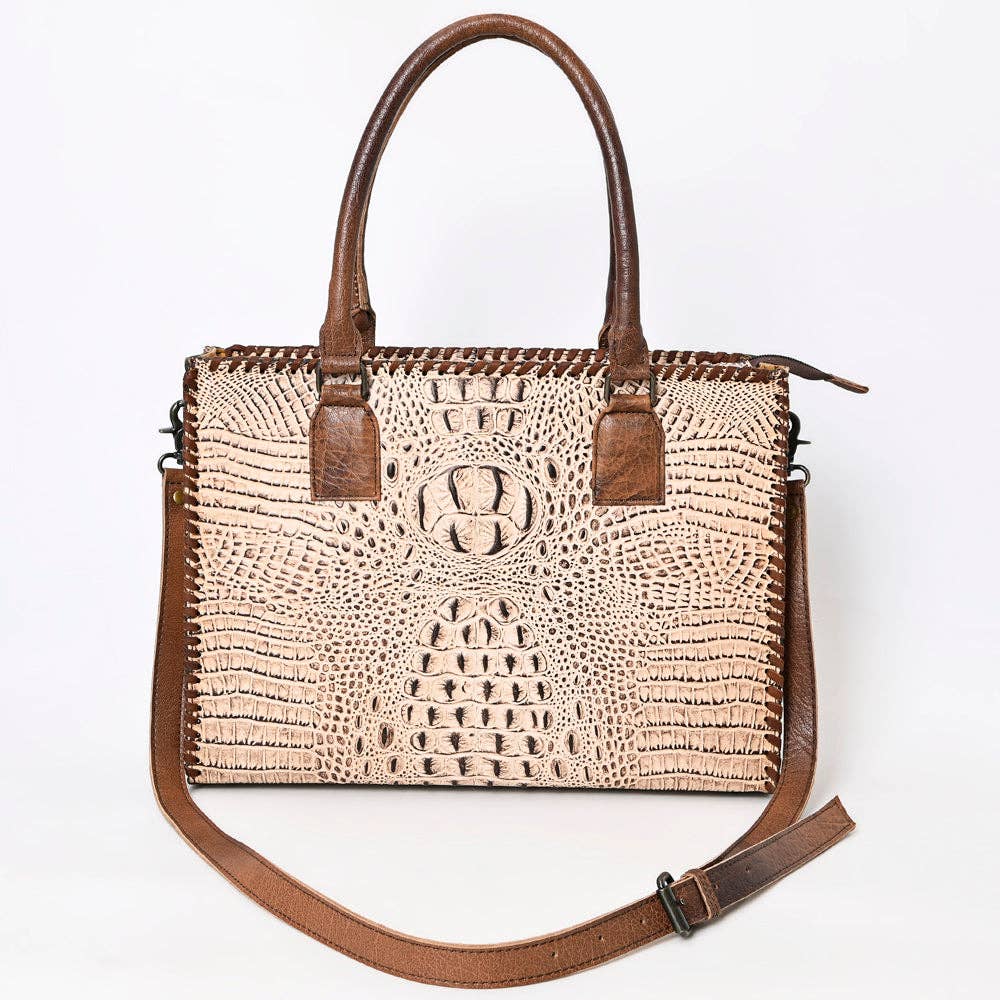 LC-ADBG1026 Tote Genuine Western Leather Women Bag