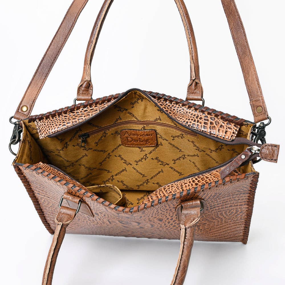 LC-ADBG1026 Tote Genuine Western Leather Women Bag