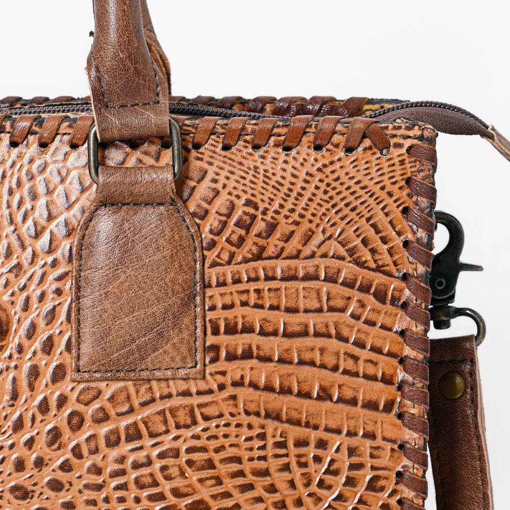 LC-ADBG1026 Tote Genuine Western Leather Women Bag