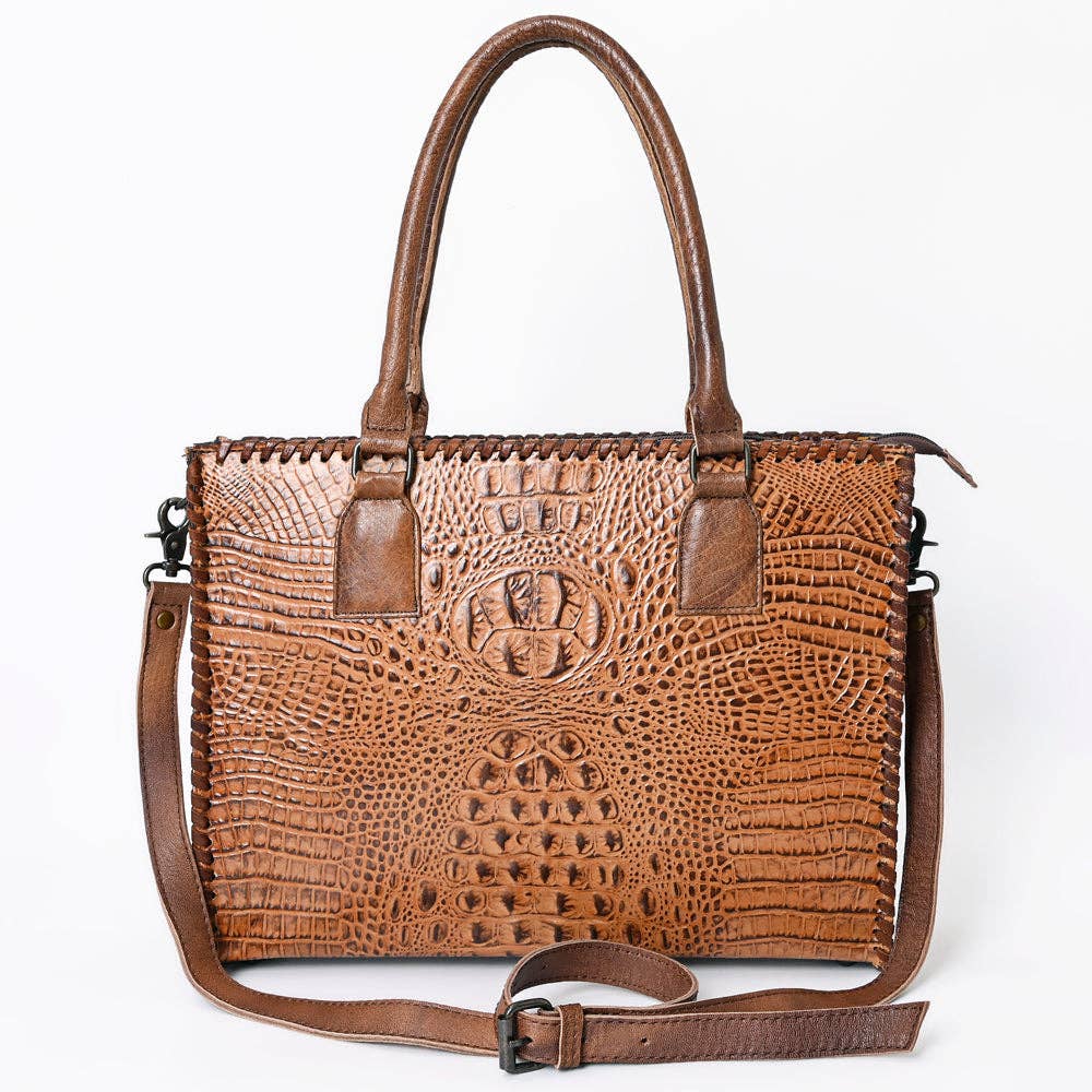 LC-ADBG1026 Tote Genuine Western Leather Women Bag
