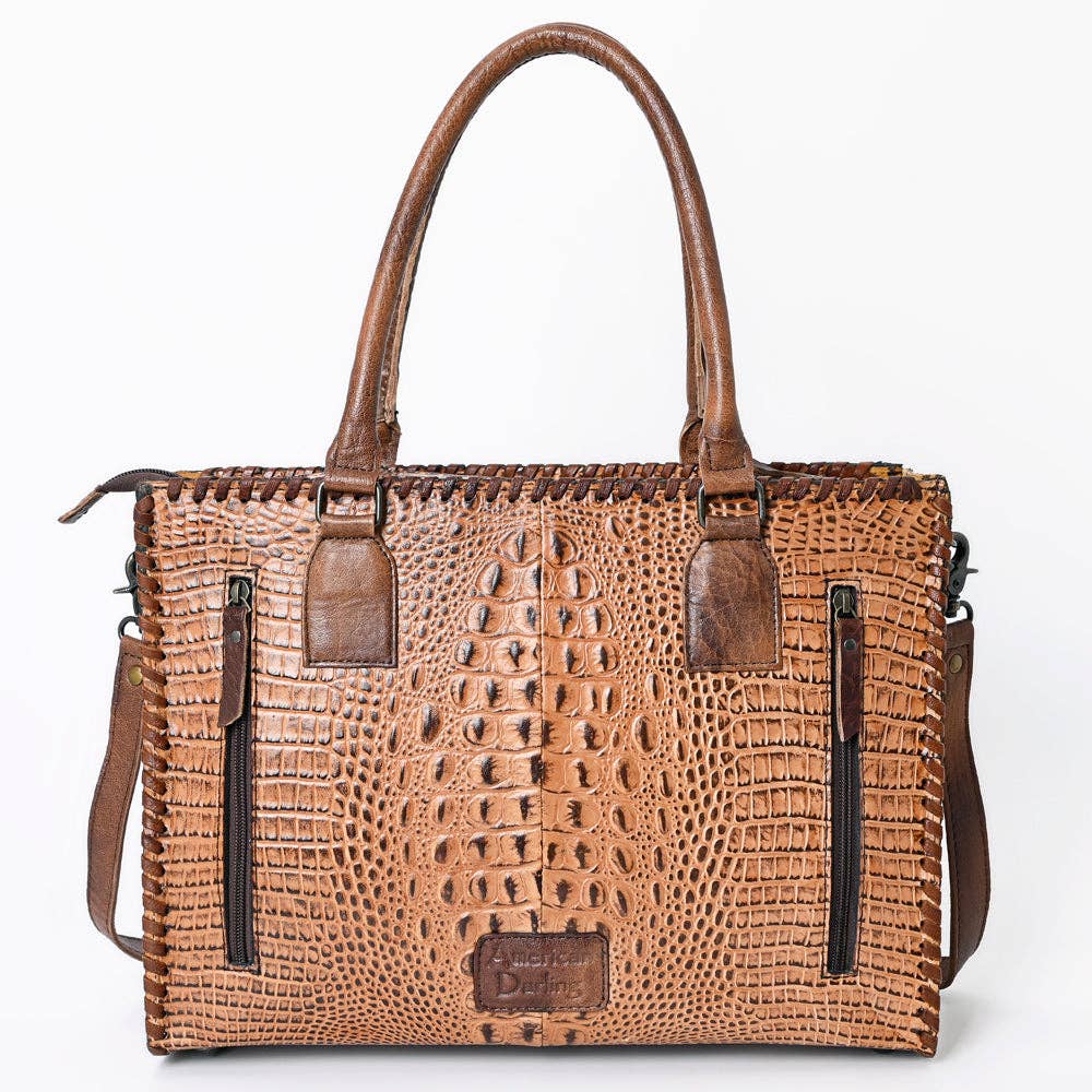 LC-ADBG1026 Tote Genuine Western Leather Women Bag