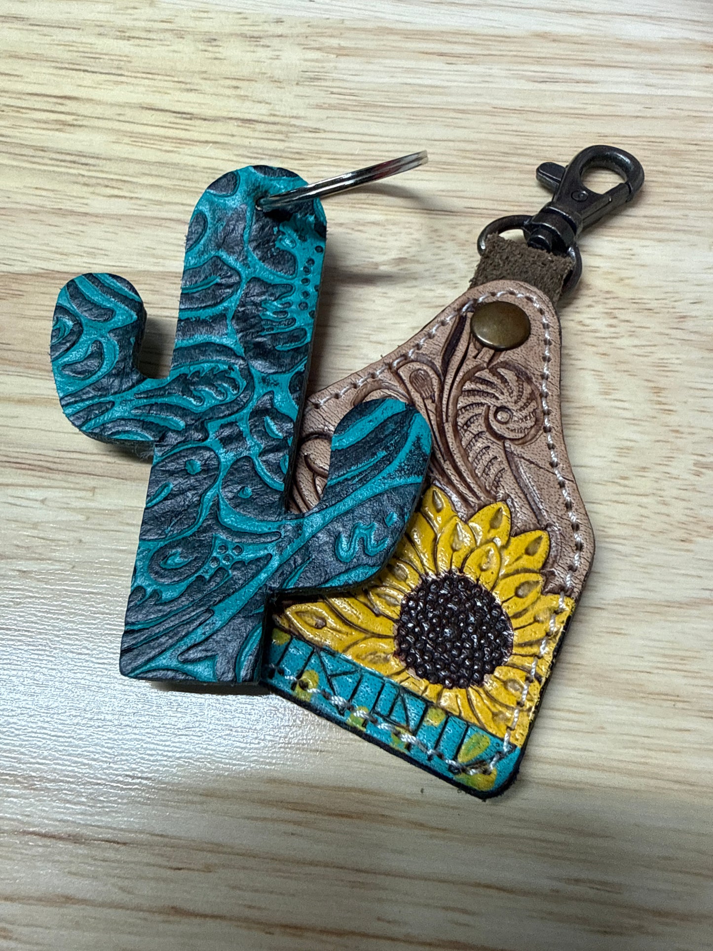 Sunflower Keychain