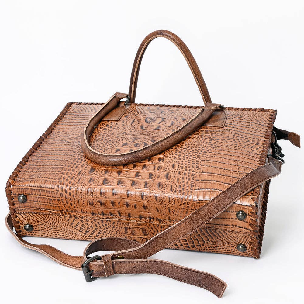 LC-ADBG1026 Tote Genuine Western Leather Women Bag