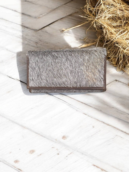 Cowhide Rustic Leather Wallet