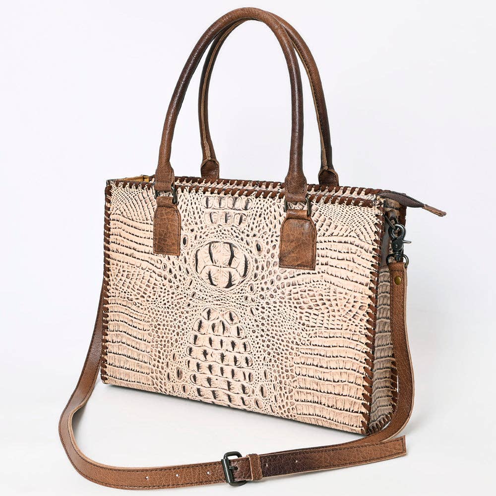 LC-ADBG1026 Tote Genuine Western Leather Women Bag