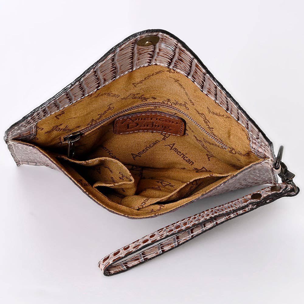 LC-ADBG967 Coin Purse Genuine Western Leather Women Bag