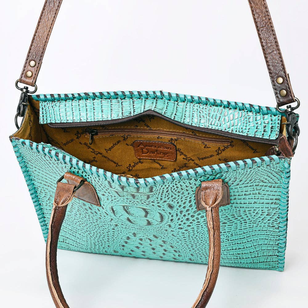 LC-ADBG1026 Tote Genuine Western Leather Women Bag