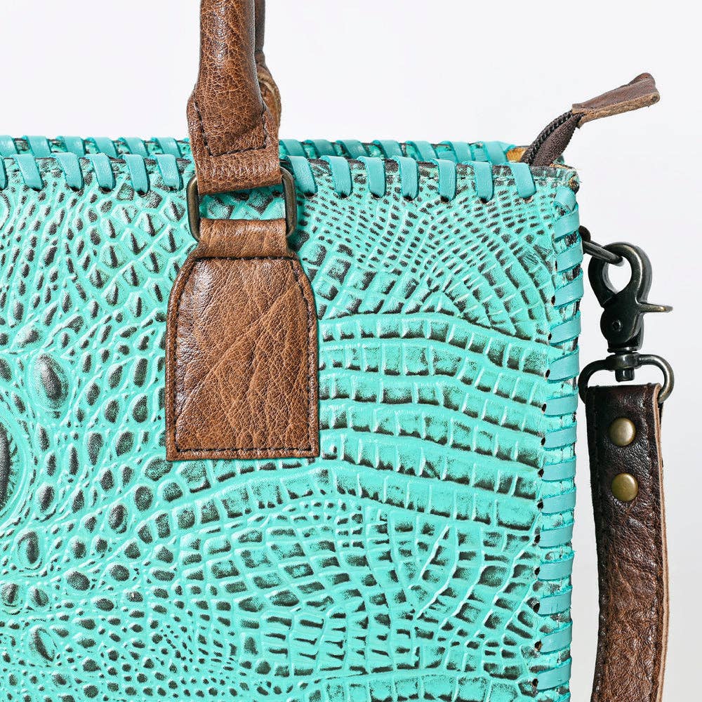 LC-ADBG1026 Tote Genuine Western Leather Women Bag