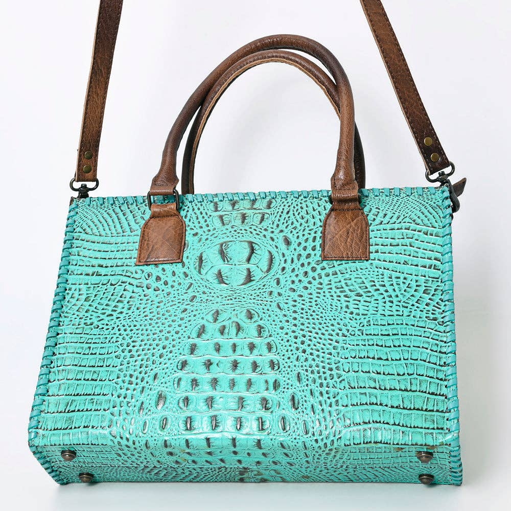 LC-ADBG1026 Tote Genuine Western Leather Women Bag