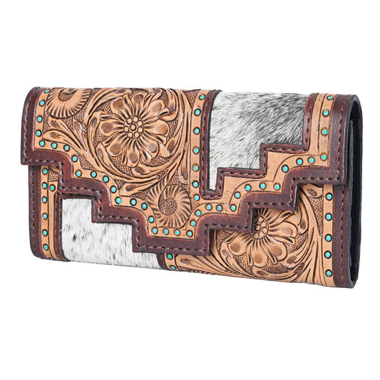 KBG234 Genuine Leather Women Wallet - Western