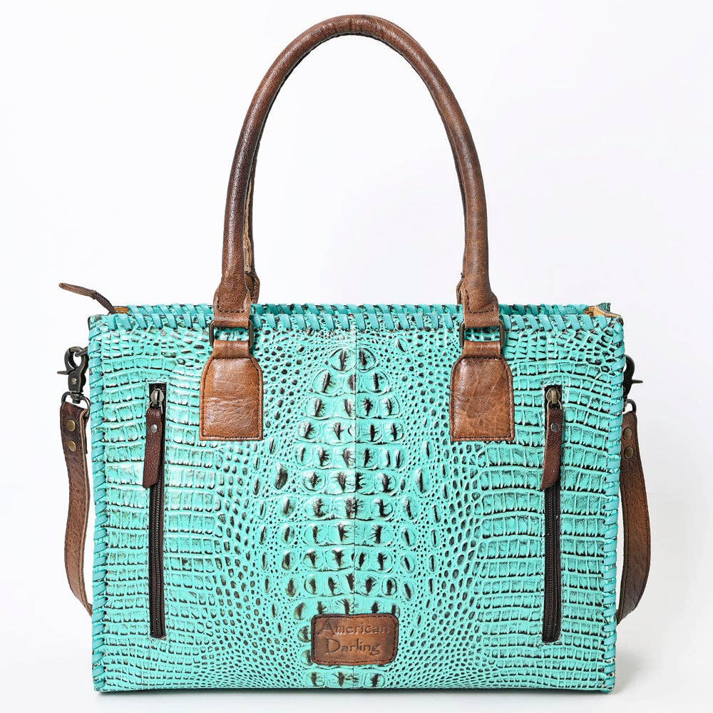 LC-ADBG1026 Tote Genuine Western Leather Women Bag