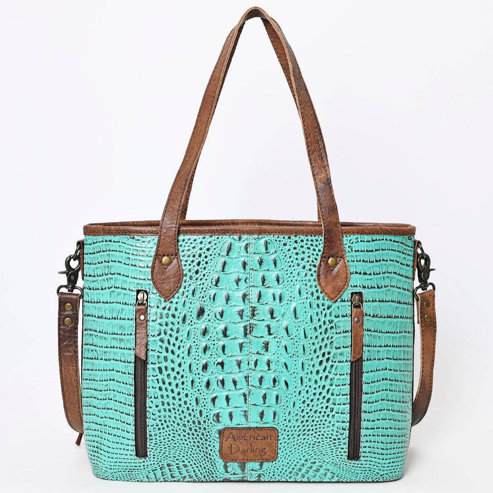 LC-ADBG974 Tote Genuine Western Leather Women Bag