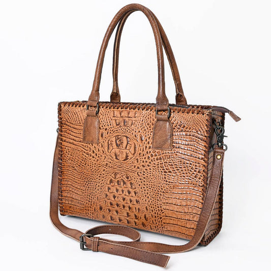 LC-ADBG1026 Tote Genuine Western Leather Women Bag