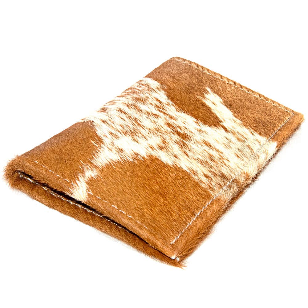 LC-ADBG258 Exotic Hair-On Hide Leather Wallet -Western Style