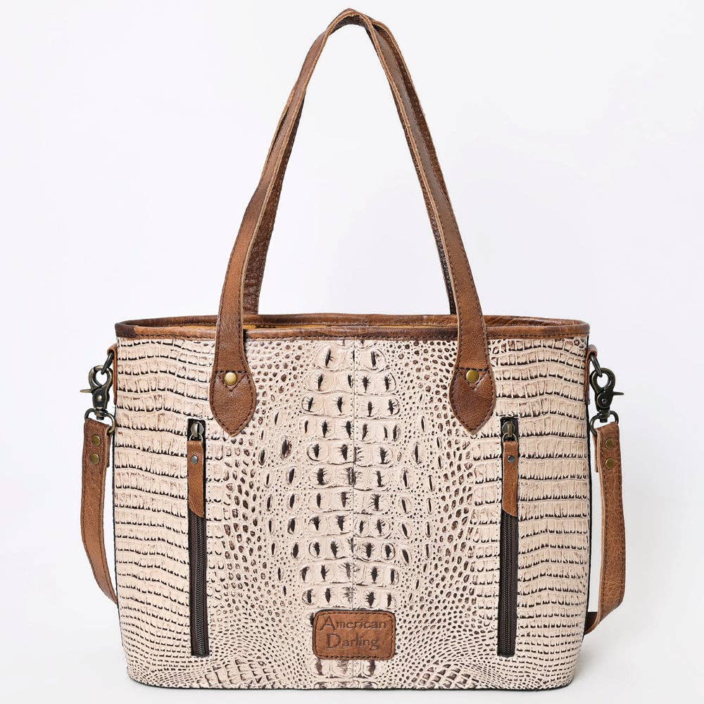 LC-ADBG974 Tote Genuine Western Leather Women Bag